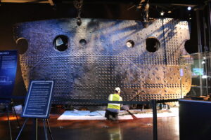 the "Big Piece" recovered by RMS Titanic Inc.
