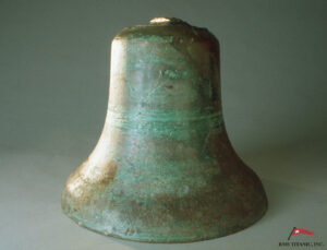 deck bell from the Titanic, recovered by RMS Titanic Inc.